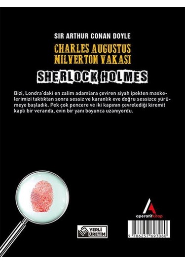 Charles Augustus Milverton Vakası - Sherlock Holmes Cep Boy Apera