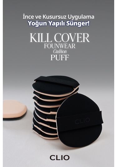 Clıo Kill Cover Founwear Cushion Puff
