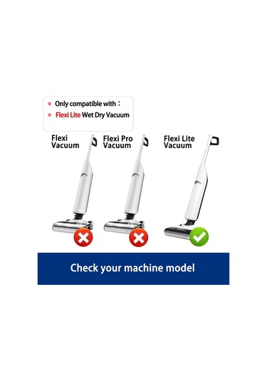 Leasetake Roborock Flexi/flexi Lite/flexi Pro Islak/kuru Elektrikli Süpürge Aksesuarları Yedek Parçaları İçin Silindir Fırça Hepa Filtresi