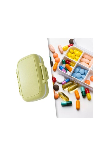 Suntek Dayanıklı Ve Şık Hap Kutusu Depolama Çözümü , Yeşil Diğer