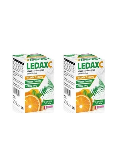 Ledapharma Ledax C 30 Kapsül 2 Adet