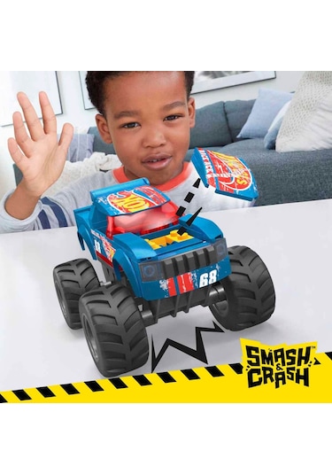 Mega Hot Wheels Smash N Crash Monster Truck