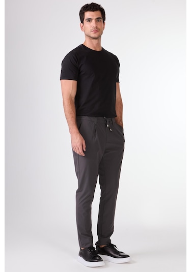 Dufy Pileli Jogger Pantolon Antrasit