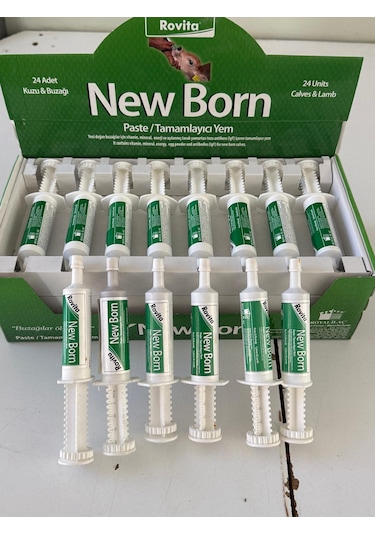 Royal Rovita New Born 5'li Paket Yeni Doğan Kuzu Ve Buzağı Için Bağışıklık Destekleyici
