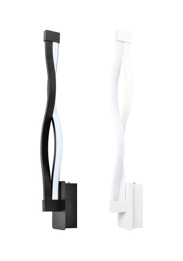 Youmex Alüminyum Siyah Duvar Lambası - Beyaz Işık, 16w, 50.000 Saat Ömür, 85-265v, Banyo/showcase Uygun Siyah