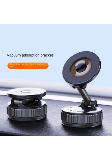 Teltree Zinc Alloy N52 Manyetik Araç Telefon Tutucu - Vakum Süpürge 360 Dönebilen, Sıcak Dayanıklı, Sarsıntıya Dayanıklı, Evrensel Uyumlu
