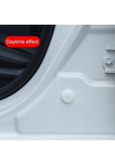 Lemestar Araç Kapısı Anti-çarpma Yastığı 10 Adet Siyah Etiksiz Silikon Tampon Suv Kamyonet Araç Aksesuarı 9210a