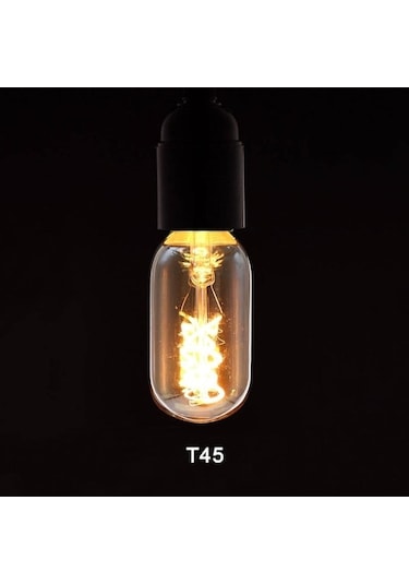 Retro Led Filament Ampul 220v E27 T45 T45