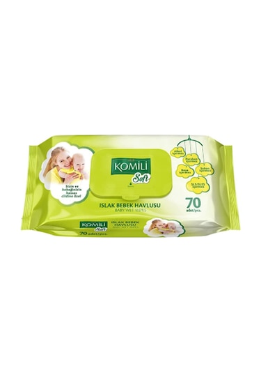 Komili Soft Islak Havlu 4X70Li-9268