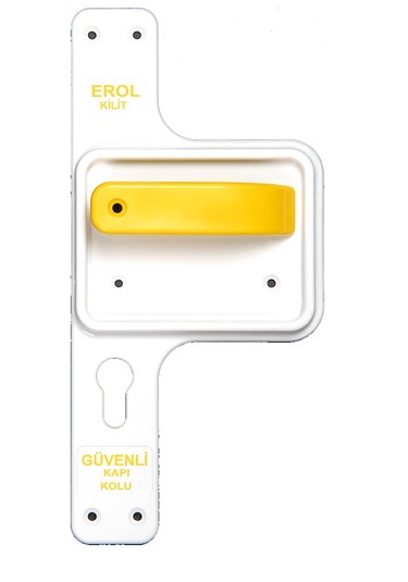 Erol Kilit Güvenli Ve Kırılmaz Kapı Kolu - 10 Adet