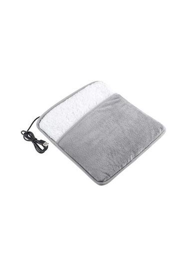 Didadodo Sabit Sıcaklıkta Isıtma Küçük Boyutlu Ev Tipi Usb Ayak Isıtıcısı Gri