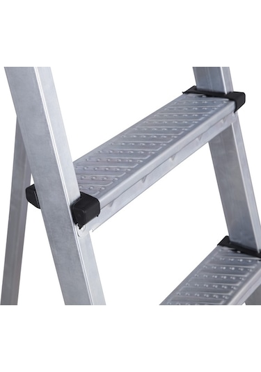 Yakut Serisi 5+1 Basamaklı Galvanizli Profil Merdiven - Ev - Bahçe - İş Yeri İçin Dayanıklı