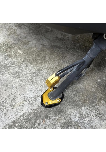 Hightower Voge Sr4max 2022-2025 Alüminyum Motor Yan Sehpası - Siyah Aksesuar Dayanak Destek