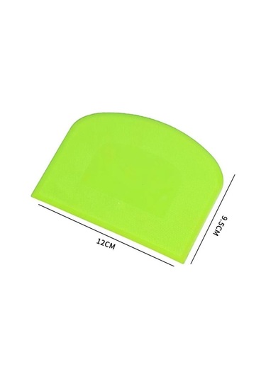 Kullanışlı Fondan Hamur Kazıyıcı Kek Kesici Pasta Pişirme Aracı Beyaz 1 Adet