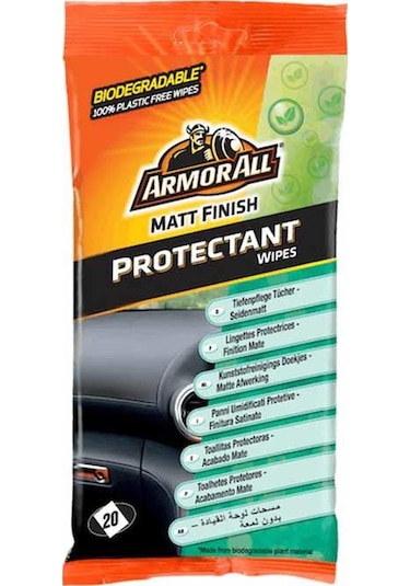 Armor All Tampon Koruyucu Mat Temizlik Mendil 20ad.