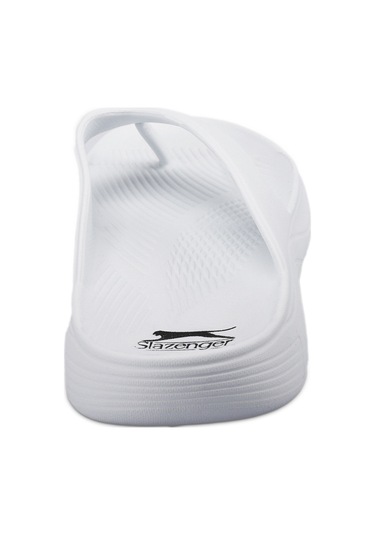 Slazenger OLAVI Erkek Parmak Arası Plaj Beyaz Terlik