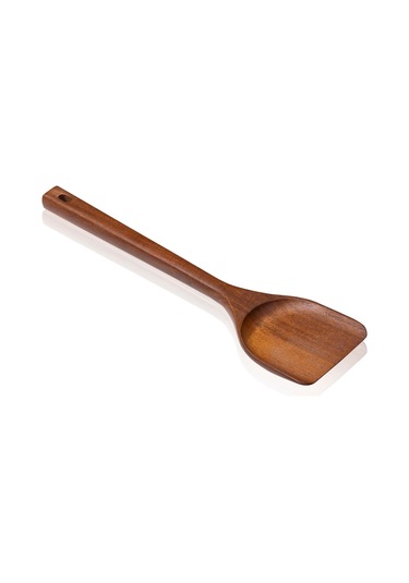 The Mia Natura Akasya Spatula 34x9 Cm Kahverengi