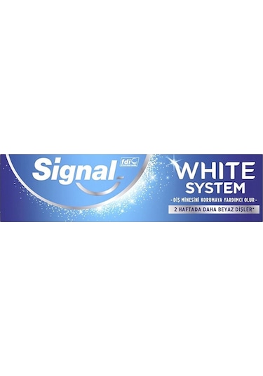 Signal White System Klasik Diş Macunu 12 x 75 ML