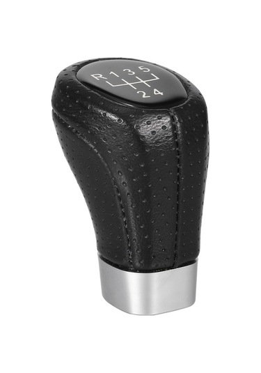 Ulzyvf Bmw 1 Seri E81 E82 E87 E88 5 Vites Siyah Deri Vites Topuzu - Dayanıklı Konfor Siyah