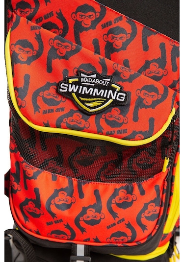 Mad Wave Sırt Çantası Mad Team Kırmız Desenli 45lt Kırmızı