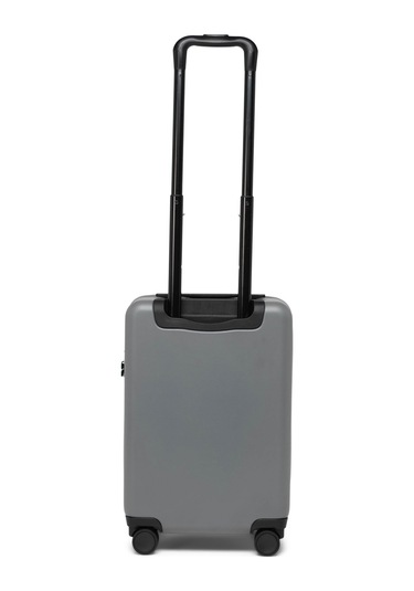 Herschel Heritage Hardshell Darbeye Dayanıklı Tekerlekli Kabin Boy Valiz 35 L Koyu Gri