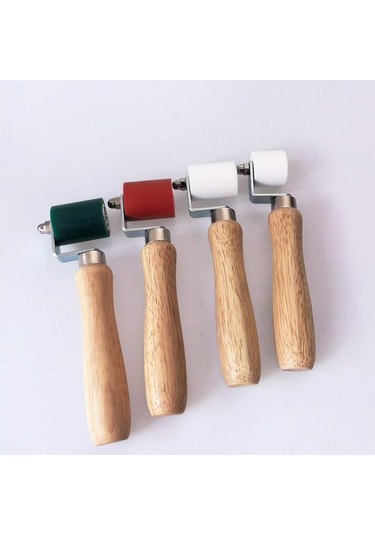 Xiyyadms 40mm Geniş Kırmızı Silikon Baskı Rulmanı - Su Geçirmez Membranlar İçin Isı Dayanıklı Kaynak Aleti Parçası