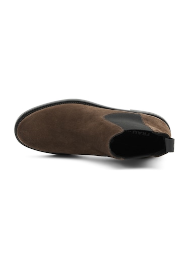 Bot Kadın 98a3 Frau Waxy Ankle Boot Cacao Kahverengi