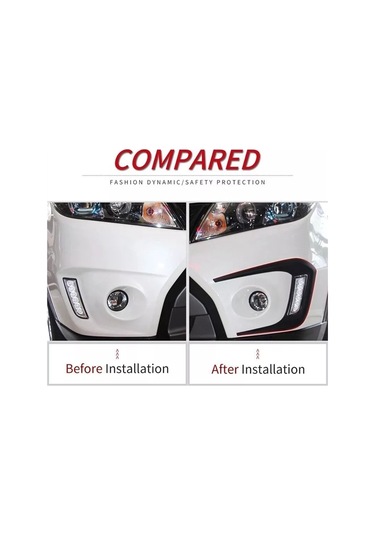 Araba Ön Sis Lambası Lambası Kapağı Garnitür Şerit Kaş Kapağı Trim Suzuki Vitara 2016-2020 Için Yurt Dışından