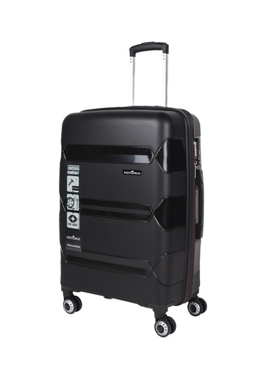 Hotowa Gold Pp Valiz 8011 Siyah Tsa Kilitli Orta Boy Siyah