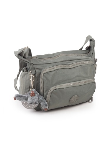 Krinkıl / Klinkır Su Geçirmez Kumaş Çok Gözlü Çapraz Kol Ve Omuz Postacı Çantası 116g Gri