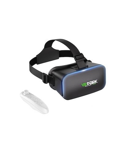 Microcase Vrpark V6 3D Sanal Gerçeklik Gözlüğü + VR Bluetooth Kumanda