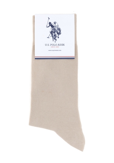 U.S. Polo Assn. Erkek Taş Melanj 2'li Soket Çorap 50299032-VR225