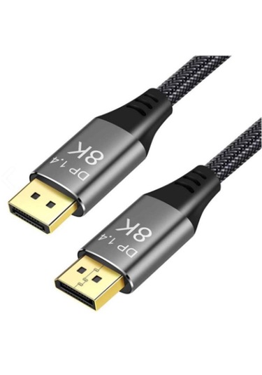 8k Displayport To Displayport 1.4 Kablo 2 Metre - Ultrahd 8k 60hz