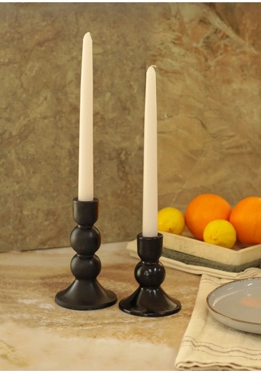 Denic 2 li Krem  Şamdan Mum Konik Mum