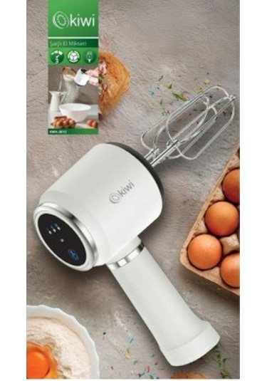 Kiwi KMX-3612 500 W 3 Hız Kademeli Şarjlı El Mikseri