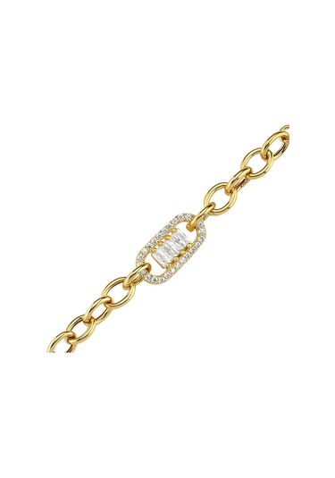 Altınsepeti Altın Büyük Kilitli Tasarım Bileklik As411Bl Altınsepeti Sarı Altın