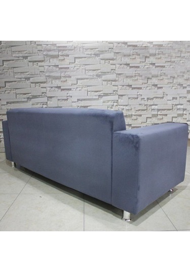 Koltukstilim H-101 Üçlü Ofis Bekleme Koltuğu Mavi