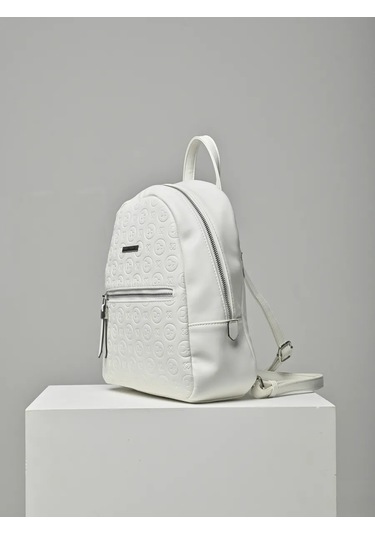 Daniele Patrici Şehir A5 Deri Sırt Çantası 210533440 Beyaz