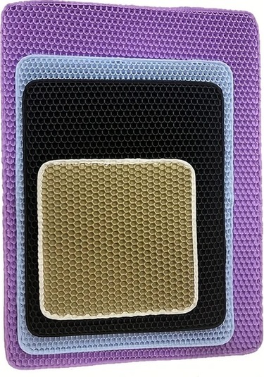 Maxaccess Pembe 45x60 Cm Su Geçirmez Çift Katmanlı Kedi Kumu Pedi İle Evinizi Temiz Tutun