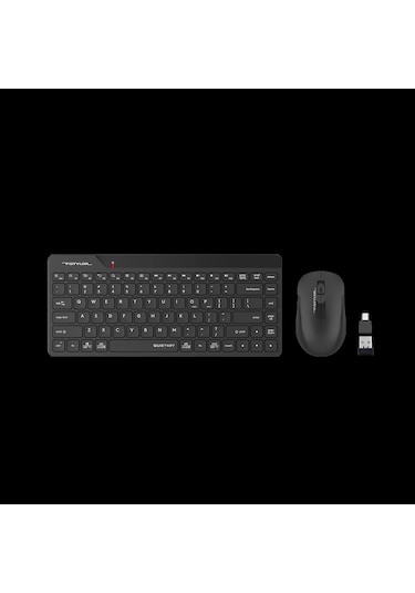 Teknoteg - A4 Tech Fg2200 Aır2 2.4 Siyah Qmini Fn-mm Kablosuz Sessiz Set Diğer