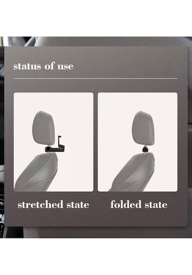 Araç Koltuk Askısı Ve Telefon Tutucu Araç Düzenleyici Organizer Koltuk Arkası Eşya Askısı