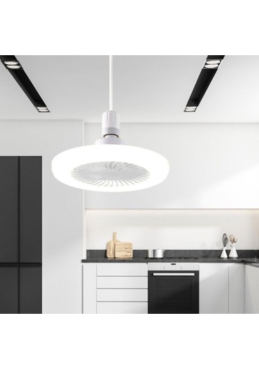 Wondernest Vantilatörü Tavan Suntek Sessiz Renk Modern Işık Çalışma 3 Vu Beyaz