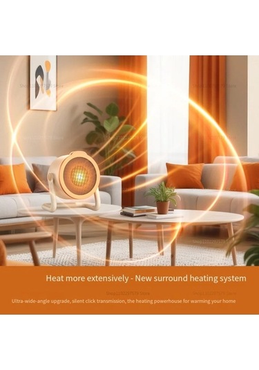 Trendooze Taşınabilir Masaüstü Isıtıcı: Kompakt Fanlı Model