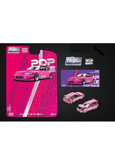 Pop Race Chase Pandem Civic Eg6 008