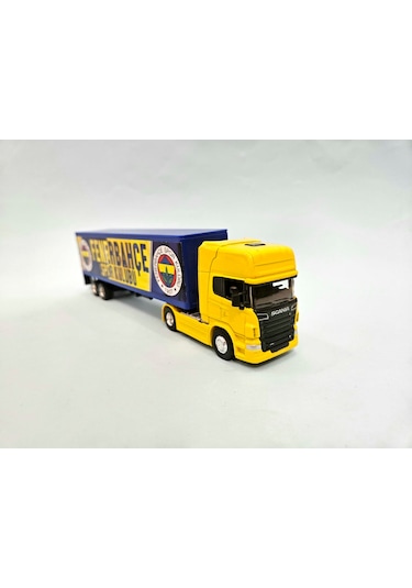 Welly 1/64 Ölçek Scanıa R730 Fenerbahçe Tır Maketi 24 Cm Boy