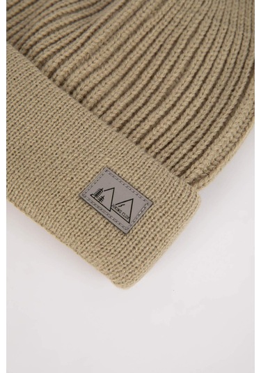 DeFacto Erkek Etiket Baskılı Bere C7150AX24WNKH353