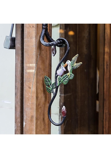 Homyl Balkon Bahçe Duvarı İçin Ağır Hizmet Hook Dekoratif