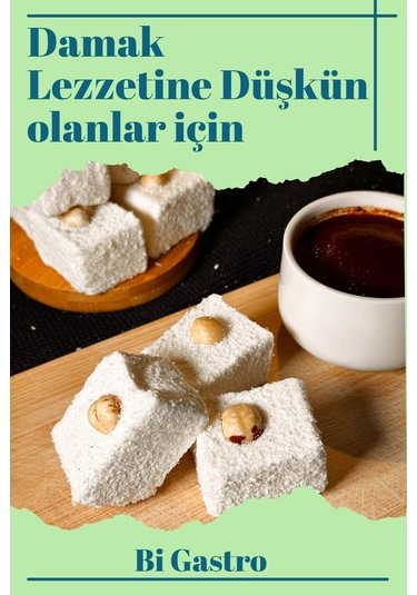 Sütlü Fındıklı Çifte Kavrulmuş Sultan Lokum - Türk Lokumu - 400 Gr