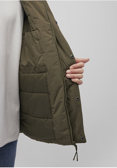 Mavi - Kapüşonlu Haki Parka 0110443-71544 Yeşil