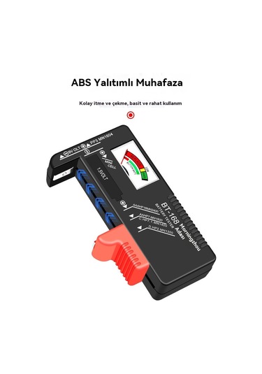 Pil Ölçüm Cihazı Doğrudur Ve Led'in Taşınması Kolaydır. 1 Adet